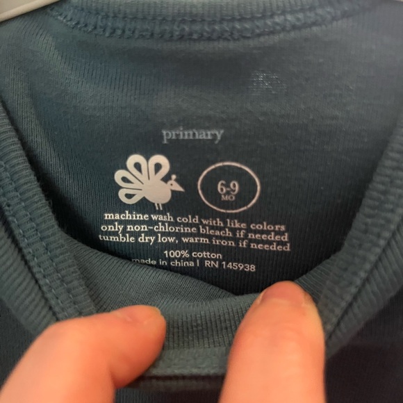 Three Primary Baby Bodysuit Bundle - Picture 4 of 6